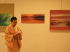 Japonijos ambasadorė dailininko tapybos parodoje